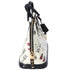 Louis Vuitton Alma Sticker Animation Handbag White Black Multi Patent Leather